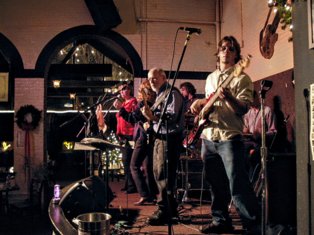 On stage at the Rynborn