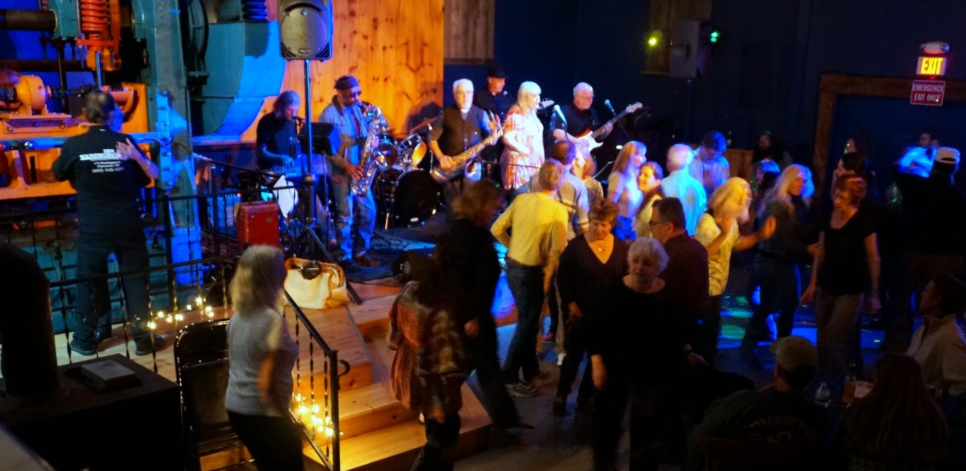 Packed dance floor