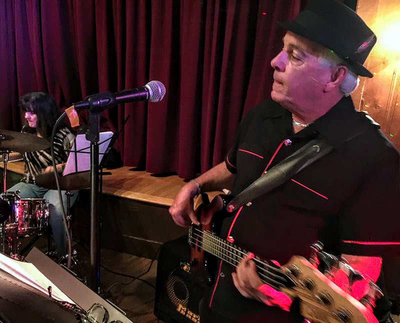 Bass in the black hat
